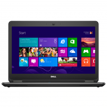 Laptop DELL, LATITUDE E7440, Intel Core i7-4600U, 2.10 GHz, HDD: 256 GB, RAM: 8 GB, video: Intel HD Graphics 4400, webcam Laptop DELL, LATITUDE E7440, Intel Core i7-4600U, 2.10 GHz, HDD: 256 GB, RAM: 8 GB, video: Intel HD Graphics 4400, webcam