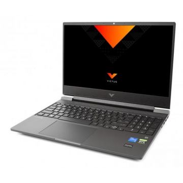 Laptop Gaming HP Victus 15-fa1024nw  (Procesor Intel Core Core i5-13420H  (12M Cache, up to 4.6 GHz), 15.6inch FHD 144Hz, 16GB, 512GB SSD, nVidia GeForce RTX 4050 @6GB, Gri)