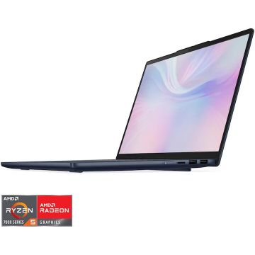 Lenovo Laptop Lenovo IdeaPad Slim 5 14ARP10, Procesor AMD Ryzen™ 5 7533HS pana la 4.45GHz, Display 14 WUXGA 1920x1200, IPS, Memorie RAM 16GB DDR5, Capacitate 512GB SSD M.2, AMD Radeon™ 660M Graphics, Free DOS, Cosmic Blue Lenovo Laptop Lenovo IdeaPad Slim 5 14ARP10, Procesor AMD Ryzen™ 5 7533HS pana la 4.45GHz, Display 14 WUXGA 1920x1200, IPS, Memorie RAM 16GB DDR5, Capacitate 512GB SSD M.2, AMD Radeon™ 660M Graphics, Free DOS, Cosmic Blue