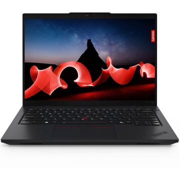 Lenovo Laptop Lenovo ThinkPad L14 Gen 5, Procesor AMD Ryzen™ 5 PRO 7535U pana la 4.55GHz, Display 14 WUXGA 1920x1200, IPS, Memorie RAM 32GB SO-DIMM DDR5, Capacitate 1TB SSD M.2, AMD Radeon™ 660M Graphics, Windows® 11 Pro, Negru