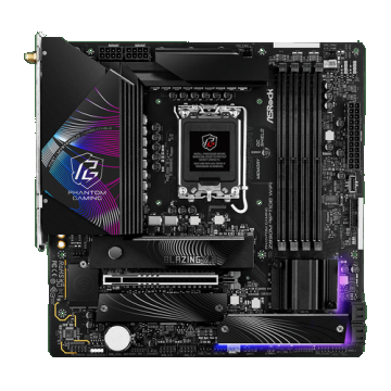 Placa de baza ASRock Phantom Gaming Z890M RIPTIDE WIFI, DDR5, mATX, LGA 1851, Intel Z890