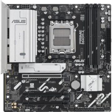Placa de baza ASUS PRIME B840M-A-CSM, AMD B840, Socket AM5, mATX