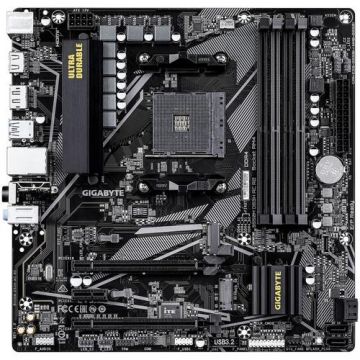 Placa de baza GIGABYTE B550M DS3H AC R2, AMD B550, AM4, mATX