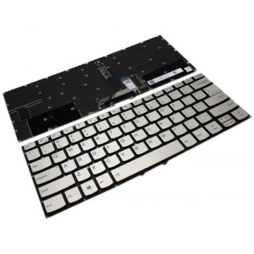 Tastatura Lenovo PK1318S3C03 Argintie iluminata backlit