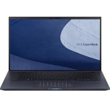 Laptop ASUS ExpertBook B B9400CEA-KC0550R, 14.0-inch, FHD (1920 x 1080), Procesor Intel Core i7-1165G7, 16GB RAM, 512GB SSD, Intel Iris Xe Graphics, Windows 10 Pro, Star Black