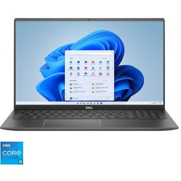 Laptop DELL 15.6'' Vostro 5502 (seria 5000), FHD, Procesor Intel® Core™ i5-1135G7 (8M Cache, up to 4.20 GHz), 8GB DDR4, 256GB SSD, Intel Iris Xe, Win 11 Pro, Vintage Gray, 3Yr BOS