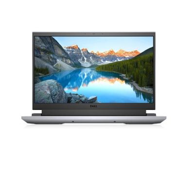 Laptop Dell Inspiron Gaming AMD G5 15 5515, 15.6 FHD, Procesor AMD Ryzen 5 5600H, 8GB RAM, 512GB SSD, NIVIDA GeForce RTX 3050, Windows 10 Pro, SIlver