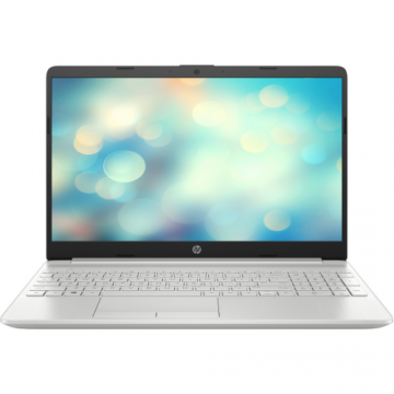 Laptop HP 15-dw1008nq cu procesor Intel Celeron N4020, 15.6, Full HD, 4GB, 1TB HDD, Intel UHD Graphics, Free DOS, Natural Silver