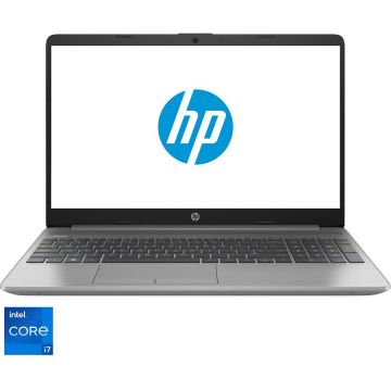 Laptop HP 250 G8, 15.6 FHD, procesor Intel Core i7-1165G7, 8GB RAM, 512GB SSD, No OS, Asteroid Silver