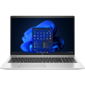 Laptop HP ProBook 450 G8,15.6-inch, procesor Intel Core i5-1135G7, 8GB RAM, 512GB SSD, Intel Graphics, Windows 11 Pro, Silver