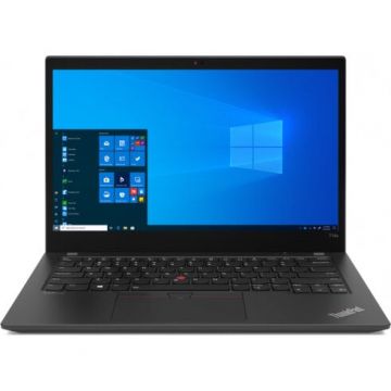 Laptop Lenovo 14'' ThinkPad T14s Gen 2, UHD IPS, Procesor Intel® Core™ i7-1165G7 (12M Cache, up to 4.70 GHz, with IPU), 16GB DDR4X, 1TB SSD, Intel Iris Xe, 4G LTE, Win 10 Pro, Villi Black