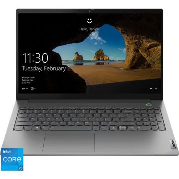 Laptop Lenovo 15.6'' ThinkBook 15 G2 ITL, FHD, Intel Core i5-1135G7, 8GB DDR4, 512GB SSD, Intel Iris Xe, No OS, Mineral Gray