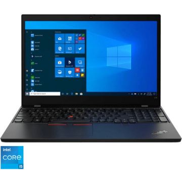 Laptop Lenovo 15.6'' ThinkPad L15 Gen 2, FHD IPS, Procesor Intel® Core™ i5-1135G7 (8M Cache, up to 4.20 GHz), 8GB DDR4, 512GB SSD, Intel Iris Xe, Win 10 Pro, Black