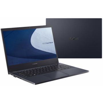 Laptop ultraportabil ASUS ExpertBook P2451FA cu procesor Intel® Core™ i5-10210U, 14, Full HD, 16GB, 256GB SSD, Intel® UHD Graphics, No OS, Star Black