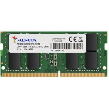 SODIMM Adata, 32GB DDR4, 2666 MHz, 