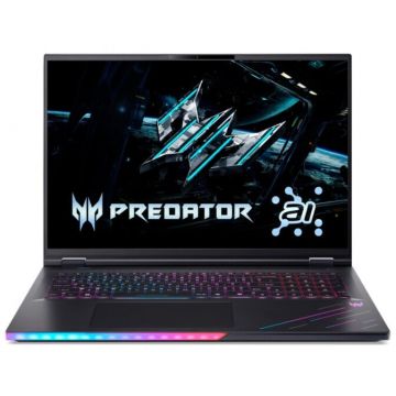 Acer Laptop Gaming Acer Predator Helios18 AI PH18-73, 18 WQXGA, Intel Core Ultra 9 275HX, 32GB DDR5, 1TB, NVIDIA GeForce RTX 5080, Free DOS, Negru Acer Laptop Gaming Acer Predator Helios18 AI PH18-73, 18 WQXGA, Intel Core Ultra 9 275HX, 32GB DDR5, 1TB, NVIDIA GeForce RTX 5080, Free DOS, Negru