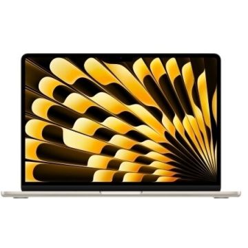 Apple Laptop Apple MacBook Air 13 Liquid Retina, Apple M4 Deca Core, 13.6 inch, RAM 32GB, SSD 512GB, Apple M4 10-core Graphics, INT KB, macOS Sequoia, Starlight
