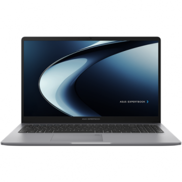 Asus Laptop ASUS ExpertBook P1 PM1503CDA, Procesor AMD Ryzen™ 5 7535HS (16M Cache, up to 4.55 GHz), Display 15.6 FHD, Memorie RAM 8GB DDR5, Capacitate 512GB SSD M.2, Placa video integrata AMD Radeon 660M Graphics, Free DOS, Gri