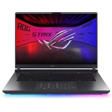 Asus Laptop Asus ROG Strix G16 2025 G615 G615JM-RV014, 16 inch 1920 x 1200, Intel Core i5-13450HX 10 C / 16 T, 3.4 GHz - 4.6 GHz, 20 MB cache, 28 W, 16 GB DDR5, 1 TB SSD, Nvidia GeForce RTX 5060, Fara sistem de operare, Gri