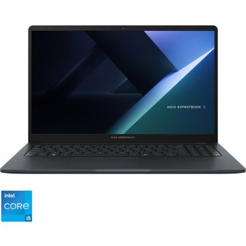 Asus Laptop Business ASUS ExpertBook B1 B1503CVA, Display 15.6 FHD 1920 x 1080, Procesor Intel® Core™ i5-13420H (12M Cache, up to 4.60 GHz), Memorie RAM 16GB DDR5, Capacitate 1TB SSD M.2, Placa video integrata Intel UHD Graphics, NO OS, Gri
