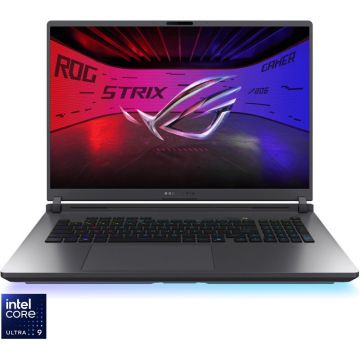 Asus Laptop Gaming ASUS ROG Strix G18, G815LW-S9050, 18-inch, 2.5K, 2560 x 1600, WQXGA, Intel® Core™ Ultra 9 275HX, 32GB DDR5, 2TB SSD, GeForce RTX 5080 16GB, No OS, Gri
