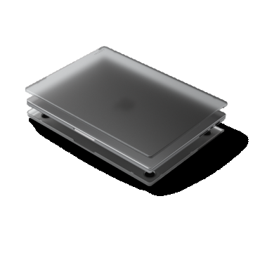 Carcasa laptop Satechi Eco Hardshell ST-MBP14DR pentru MacBook Pro 14 (Transparent/Negru) Carcasa laptop Satechi Eco Hardshell ST-MBP14DR pentru MacBook Pro 14 (Transparent/Negru)
