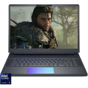 Dell Laptop Alienware Gaming 16'' Area-51 AA16250, QHD+ 240Hz, Procesor Intel® Core™ Ultra 9 275HX, 64GB DDR5, 2x 2TB RAID0 SSD, GeForce RTX 5080 16GB, Windows 11 Pro