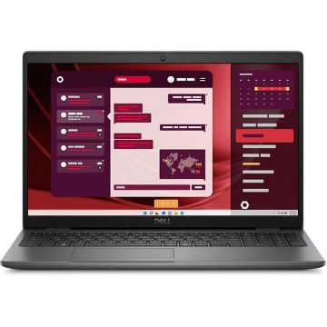 Dell Laptop Dell Latitude 3550, Procesor Intel® Core™ i7-1355U (12M Cache, up to 5.0 GHz), Display 15.6 Full HD 1920x1080, Memorie RAM 16GB DDR5, Capacitate 256GB SSD, Intel UHD Graphics, Windows 11 Pro, Gri