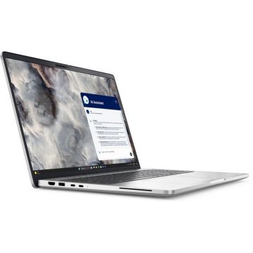 Dell Laptop Dell Pro 16 PB16250, 16 inch 1920 x 1200, Intel Core Ultra 7 268V (8 C / 8 T, 2.2 GHz - 5.0 GHz, 12 MB cache), 32 GB RAM, 1 TB SSD, Intel Graphics, Windows 11 Pro, Gri