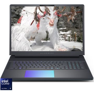 Dell Laptop Gaming Alienware 18 Area-51, 18.0 QHD+, Intel® Core™ Ultra 9 275HX (36M Cache, up to 5.40 GHz), 64GB DDR5, 2x 4TB RAID0 SSD, GeForce RTX 5080 16GB, Windows 11 Pro