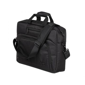 Geanta laptop Tracer 15,6inch Balance PRO, Material rezistent, Compartimente speciale (Negru)