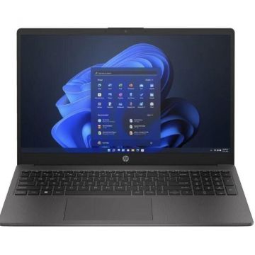 HP Laptop HP 15.6'' 255 G10, FHD, Procesor AMD Ryzen™ 5 7530U (16M Cache, up to 4.5 GHz), 16GB DDR4, 512GB SSD, AMD Radeon, Free DOS, Gri-Negru