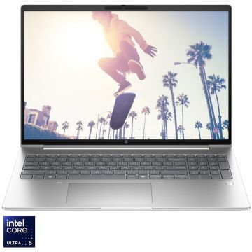 HP Laptop HP ProBook 460 G11, Intel® Core™ Ultra 7 155H, 16 WUXGA, 32GB DDR5, 1TB SSD, NVIDIA GeForce RTX 2050 @4GB, Windows 11 Pro, Argintiu