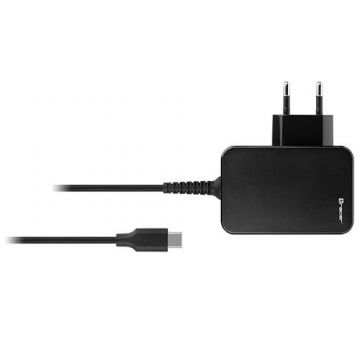 Incarcator laptop universal Tracer Prime, 65W, USB-C (Negru)