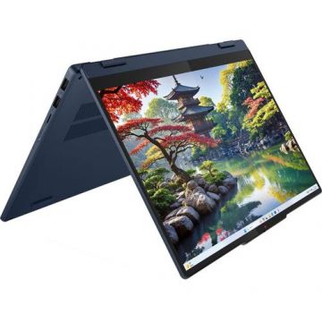 Laptop 2in1 Lenovo IdeaPad 5 14IAL10 (Procesor Intel® Core™ Ultra 7 255H (24M Cache, up to 5.10 GHz) 14inch WUXGA OLED Touch, 24GB LPDDR5X, 1TB SSD,  Intel Arc 140T Graphics, Albastru)