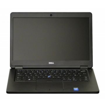 Laptop DELL, LATITUDE E5450, Intel Core i7-5600U, 2.60 GHz, HDD: 500 GB, RAM: 8 GB, video: Intel HD Graphics 5500, webcam, 14 LCD (WXGA), 1366 x 768