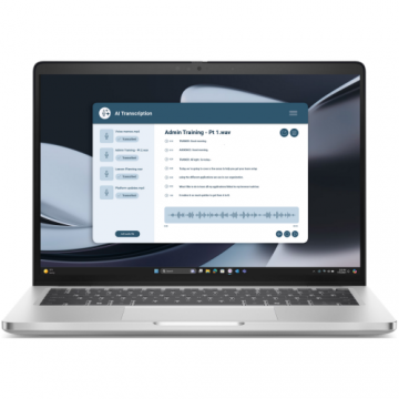Laptop Dell Pro 14 Plus PB14255 (Procesor AMD Ryzen™ Al 7 350 (16M Cache, up to 5.0 GHz), 14inch WUXGA, 32GB LPDDR5X, 1TB SSD, AMD Radeon™ 860M Graphics, Win 11 Pro, Argintiu)