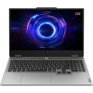 Laptop Gaming Lenovo LOQ 15IRX10 (Procesor Intel® Core™ i7-13650HX (24M Cache, up to 4.90 GHz), 15.6inch FHD IPS 144Hz, 24GB DDR5, 1TB SSD, NVIDIA GeForce RTX 5050 @8GB, Gri)