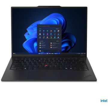 Lenovo Laptop Lenovo ThinkPad X1 Carbon Gen 13, 21NS004KRI, 14 inch, OLED, 2880 x 1800, Intel 258V 8 C / 8 T, 2.2 GHz - 4.8 GHz, 12 MB cache, 12 W, 32 GB LPDDR5X, 2 TB SSD, Intel Arc Graphics 140V, Windows 11 Pro, Negru
