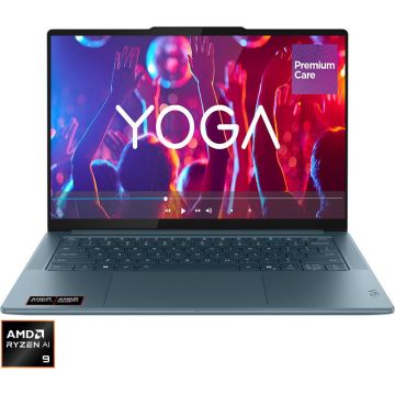 Lenovo Laptop Lenovo Yoga Pro 7 14ASP10, Procesor AMD Ryzen™ AI 9 365 pana la 5.0GHz, Display OLED 14.5, Memorie RAM  32GB LPDDR5x, Capacitate 1 TB SSD, Placa video integrata AMD Radeon™ 880M Graphics, Free DOS