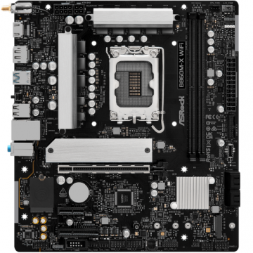 Placa de baza ASRock B860M-X WiFi, Intel B860, Socket 1851, mATX