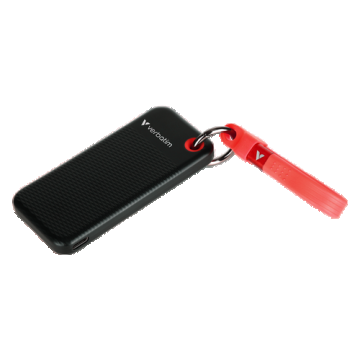 SSD Extern Verbatim 32192, 1 TB, USB Type-C 3.2 Gen 2 (Negru/Rosu)
