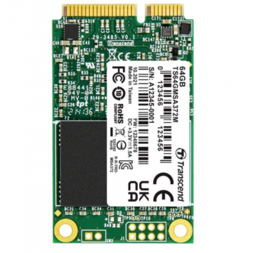 SSD Transcend MSA372M 64GB, SATA III, mSATA, Bulk