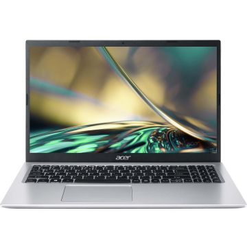 Acer Laptop ACER Aspire 3 (A315-58-59FM), 15.6 inch, Intel® Core™ i5 - 1135G7, 8 GB RAM, 512 GB SSD, Intel® Iris® Xe, Argintiu, Windows 11 Home