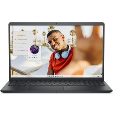 Dell Laptop Dell Inspiron 3535, AMD Ryzen 7 7730U, 15.6 inch FHD, 16GB RAM, 1TB SSD, Linux, Negru