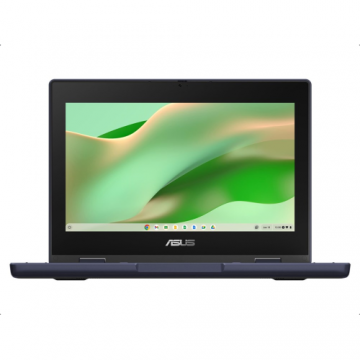 Laptop Asus ChromeBook CR11 Flip CR1104FTA (Procesor Intel® N150 (6M Cache, up to 3.60 GHz) 11.6inch WUXGA Touch, 8GB, eMMC 64GB, Intel Graphics, Chrome OS, Gri)