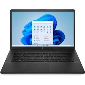 Laptop HP 17-cn3005nq (Procesor Intel® Core™ i5-1334U (12M Cache, up to 4.60 GHz, with IPU) 17.3inch FHD, 16GB, 512GB SSD, Intel Iris Xe Graphics, Negru)