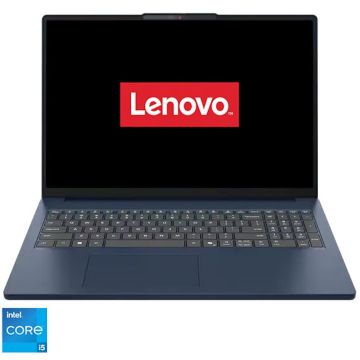 Lenovo Laptop Lenovo IdeaPad Slim 3 16IRH10, Display 16 WUXGA 1920x1200, IPS, Procesor Intel® Core™ i5-13420H, Memorie RAM 24 GB DDR5, Capacitate de stocare 1TB SSD M.2, Placa video integrata Intel UHD Graphics, Free DOS, Albastru