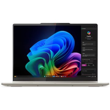 Lenovo Laptop Lenovo Yoga 7 2-in-1 14AKP10, Procesor AMD Ryzen™ AI 7 350 pana la 5.0GHz, Display14 2.8K WQXGA+, OLED, 120Hz, Touch, Memorie RAM 24GB LPDDR5x, Capacitate de stocare 1TB SSD, Placa grafica integrata AMD Radeon™ 860M Graphics, Windows® 11 Ho