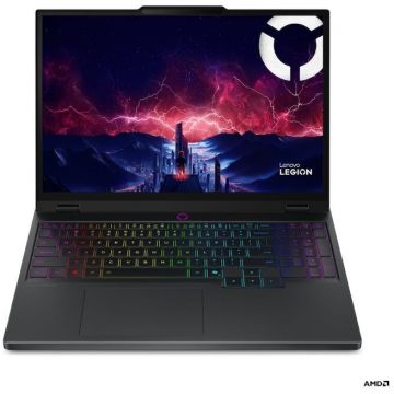 Lenovo Laptop pentru gaming Legion 5 15AKP10, Display 15 WQXGA 2560 x 1600, Procesor AMD Ryzen™ AI 7 350, Placa video dedicata NVIDIA® GeForce RTX™ 5070 8GB GDDR7, Memorie RAM 32GB DDR5, Capacitate stocare 1TB SSD, Free DOSS, Negru